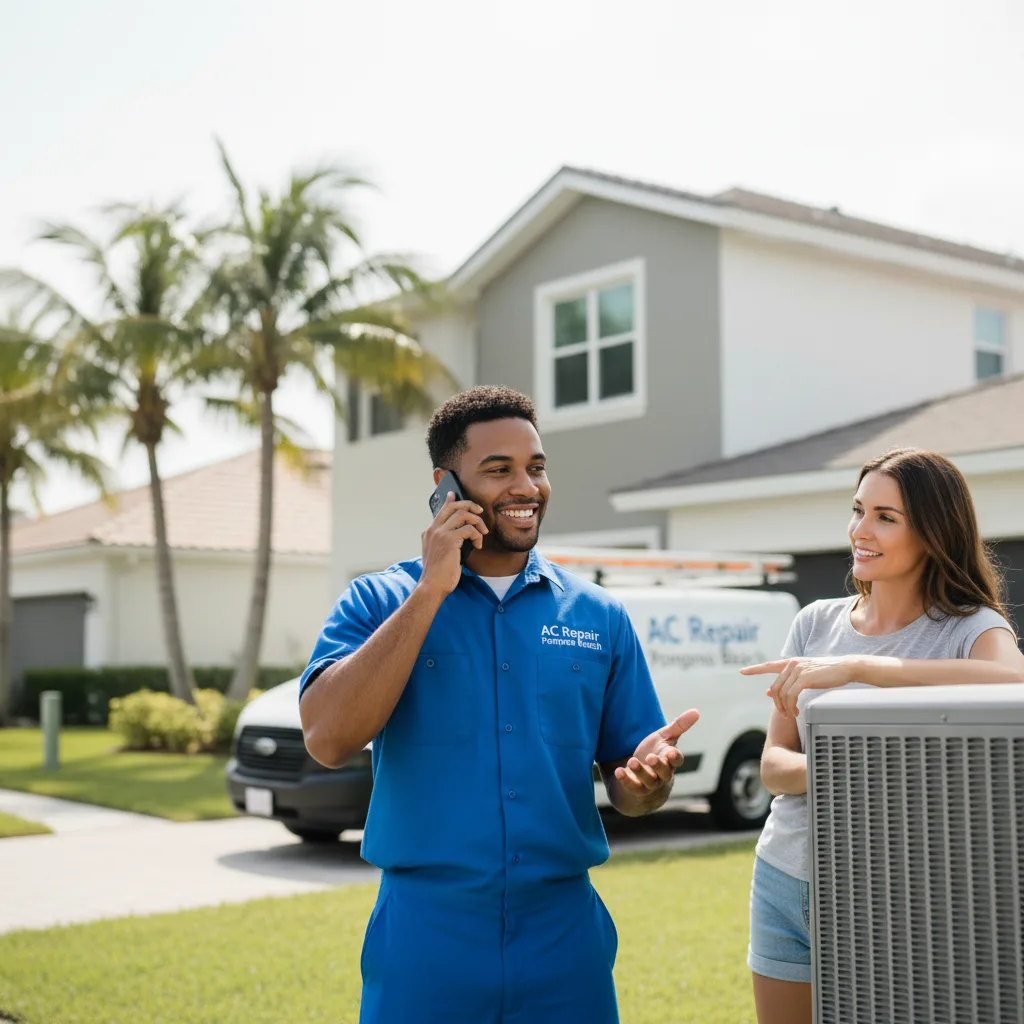 AC Repair Pompano Beach customer support in Oak Point